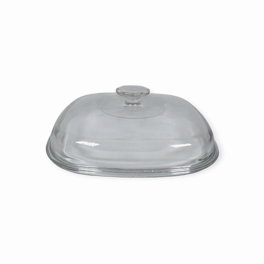 Pyrex Corning A-12-C Replacement Lid Square Dome Clear Glass